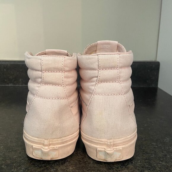 Vans Sk8 Hi Mono Canvas 'Peach Blush' - Size 8 - Picture 5 of 9